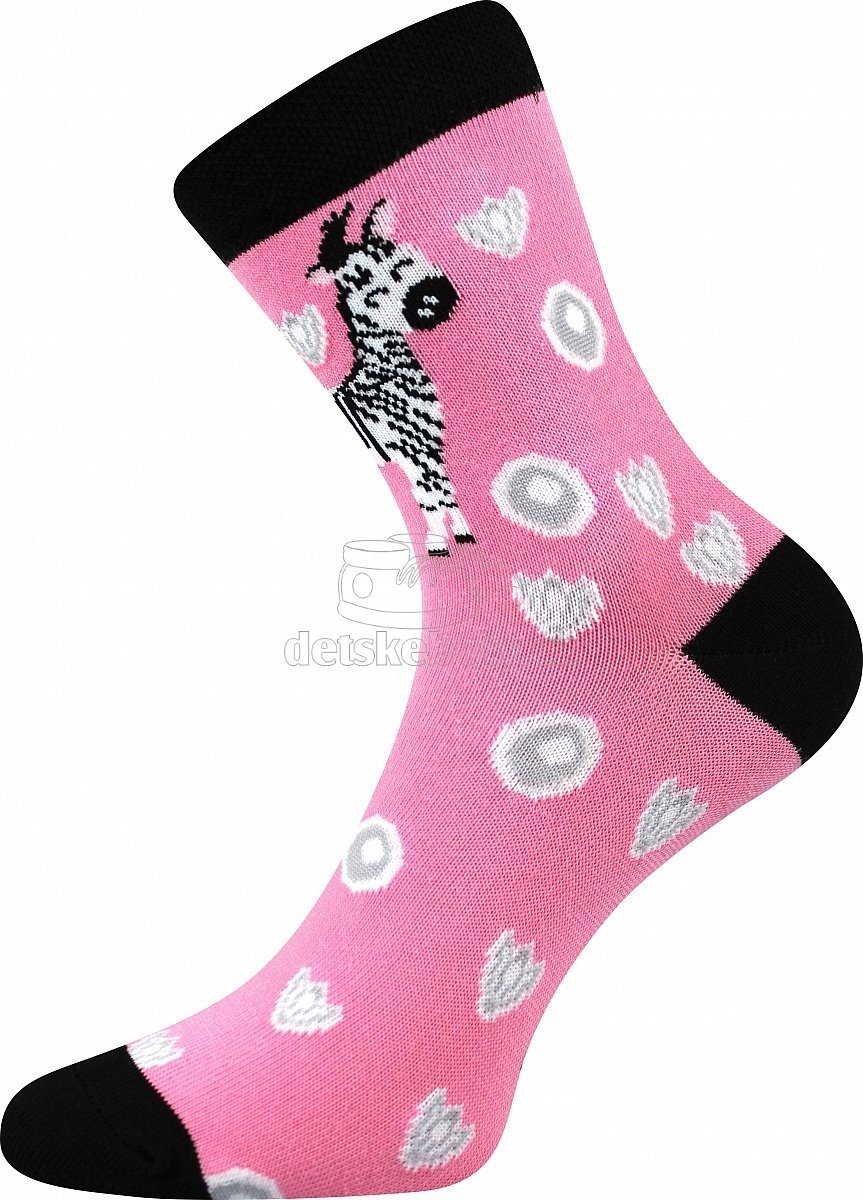 Dětské ponožky Boma 057-21-43 zebra Velikost: 25-29