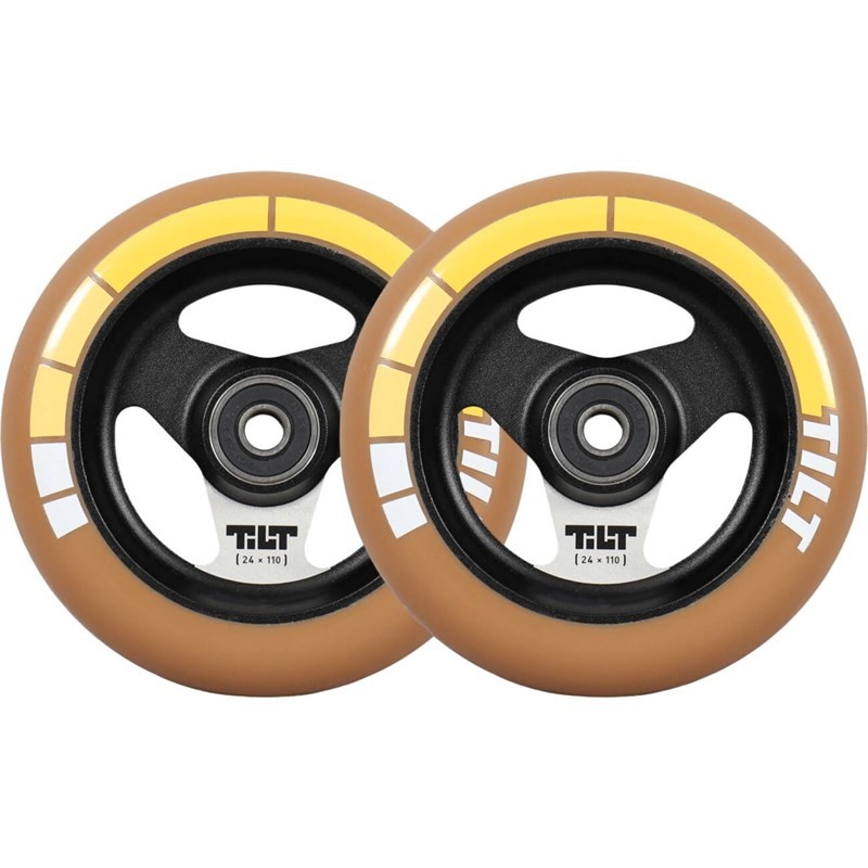kolečko TILT - Tilt Stage I Pro Scooter Wheels 2-Pack (GOLD STRIPE)