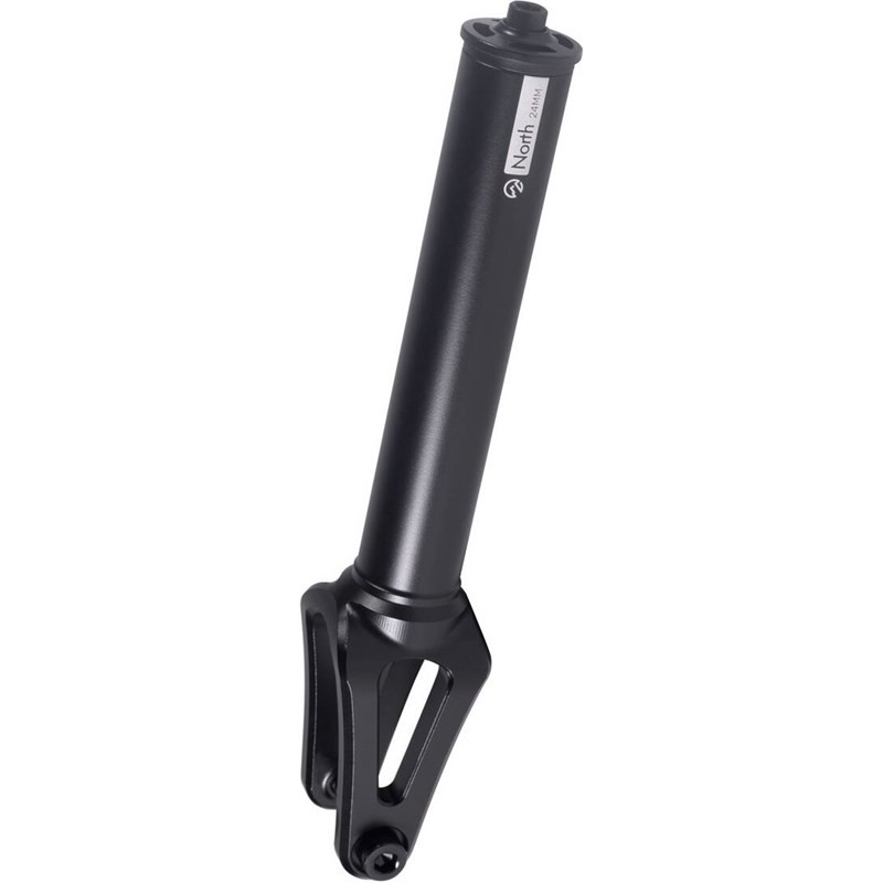 koloběžka NORTH SCOOTERS - North Nada Zero Offset 24mm Pro Scooter Fork (MATTE BLACK V2)