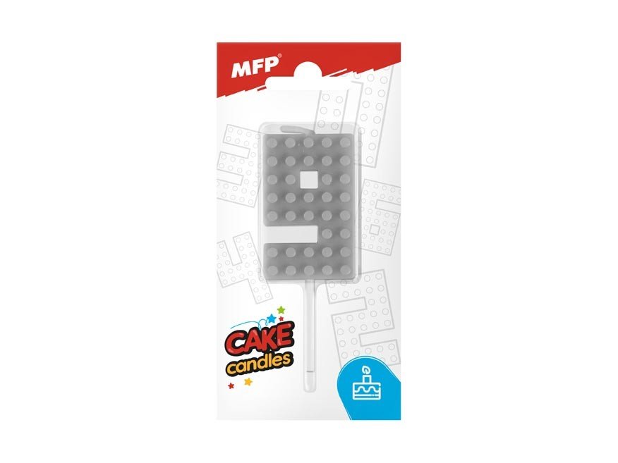 MFP 8800107 Dortová svíčka blok č. 9 šedá