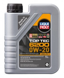 Liqui Moly 20780 Top Tec 6200 0W-20 1L