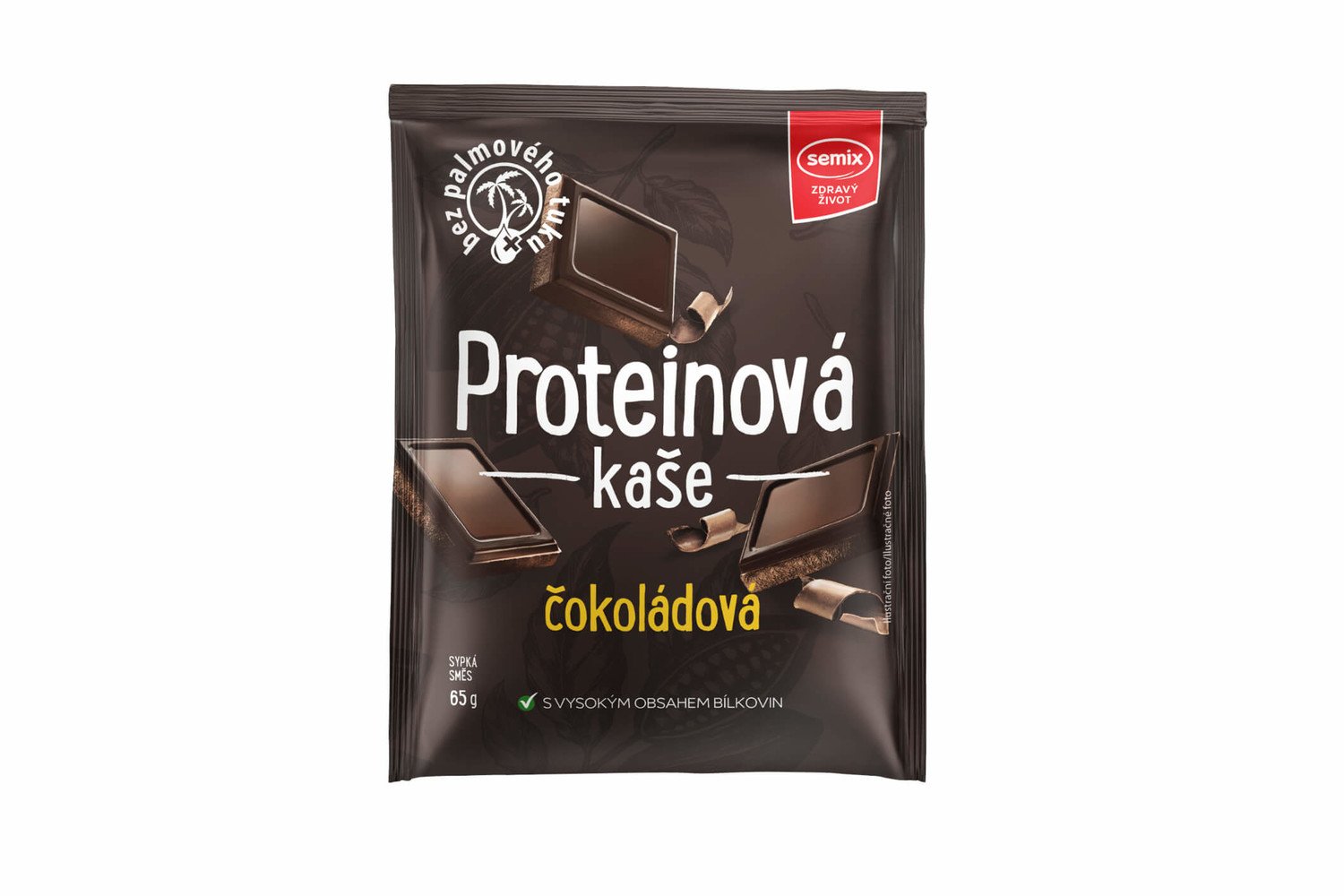 SEMIX Proteinová kaše čokoládová 65 g