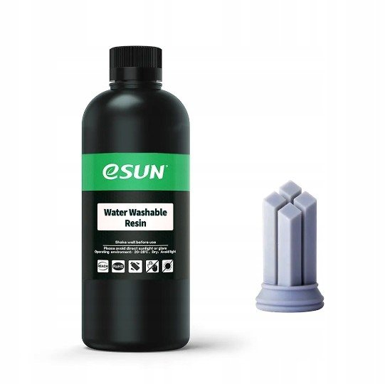 eSun Water Washable Resin šedá 0.5kg