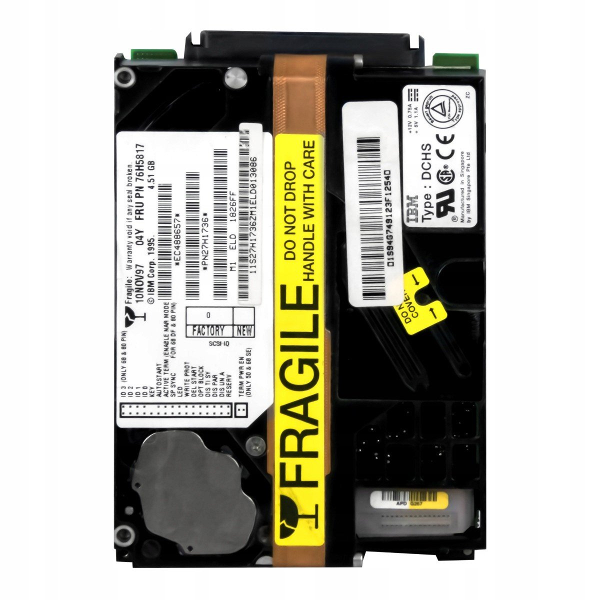 Ibm UltraStar 2XP 76H5817 27H1736 4.51GB 7.2K Scsi