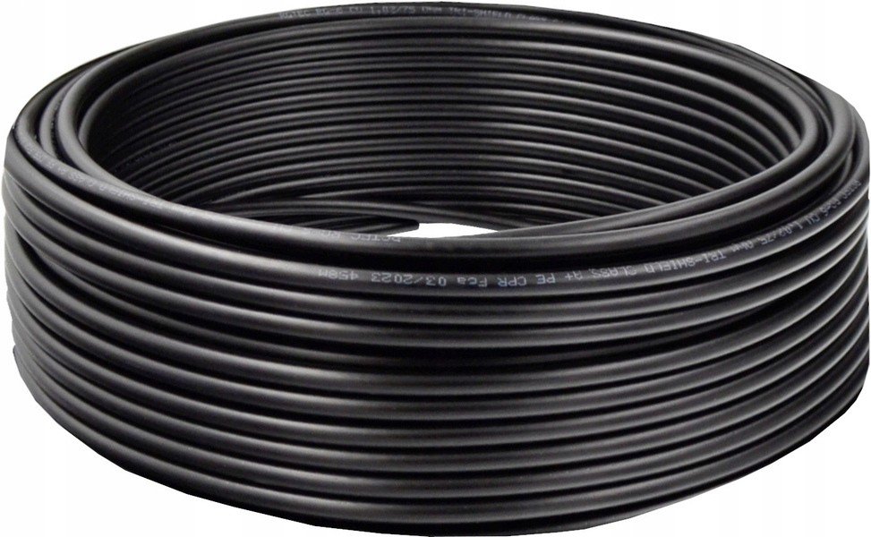 Koaxiální Kabel Gel Zemnící Vodič Měď 50M