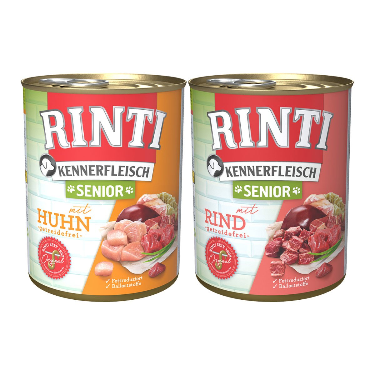 Rinti Kennerfleisch Senior, variace chutí, 24 × 800 g