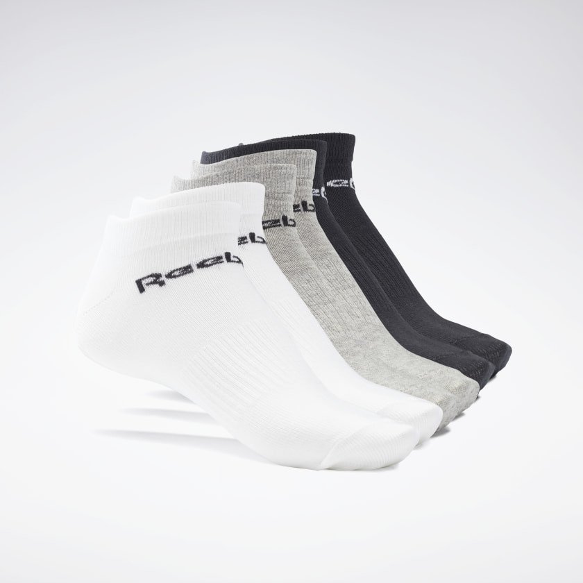 Reebok ACT CORE INSIDE SOCK 6P Ponožky EU 37/39 GH8165