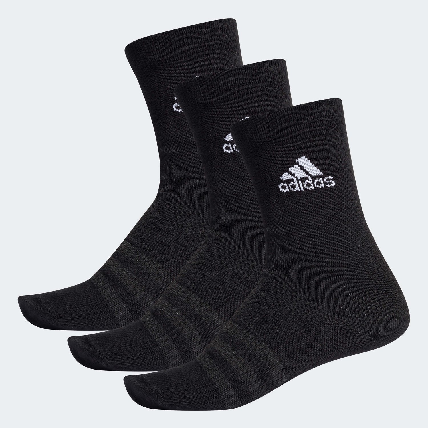 adidas Performance LIGHT CREW 3PP Ponožky EU 37/39 DZ9394