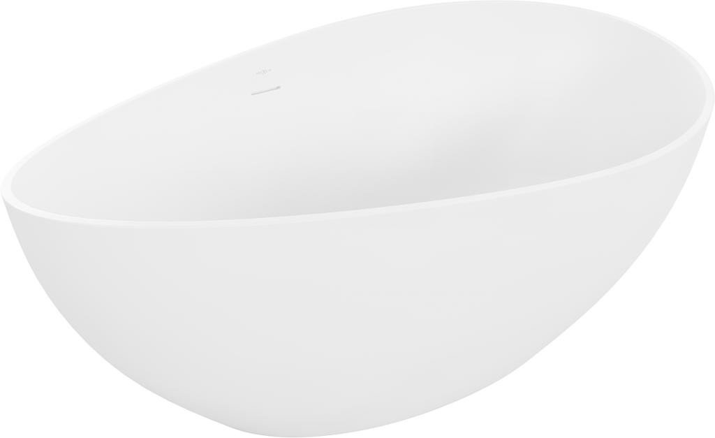MEXEN Parma volně stojící vana s litého mramoru 160 x 95 cm, bílá mat 57231609500