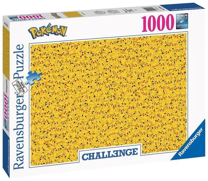 Ravensburger Puzzle Challenge - Pokémon Pikachu 1000 dílků