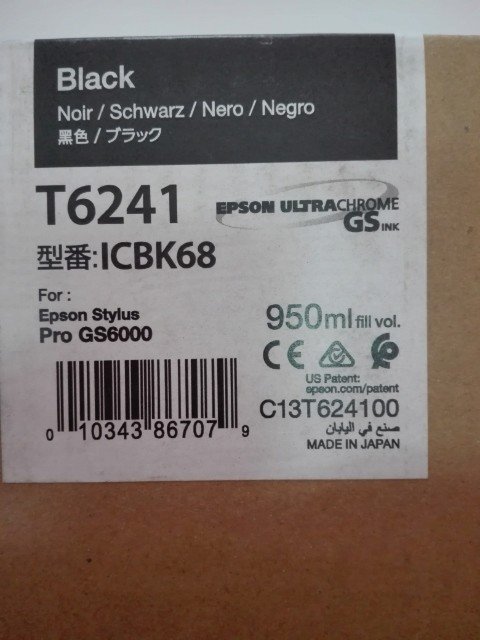 Epson Inkoust Pro GS6000 Black C13T624100