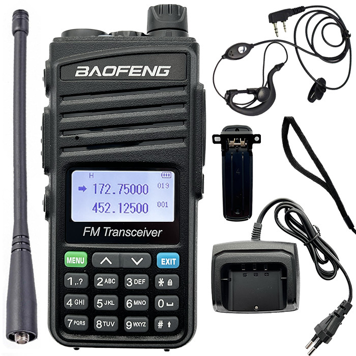 Baofeng P15UV Pro Eu Radio Policie Pohotovost Stráž