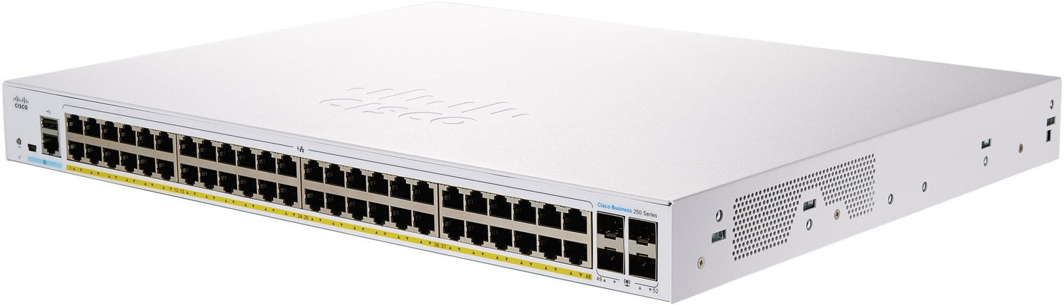 Cisco CBS250-48PP-4G, RF - CBS250-48PP-4G-EU-RF