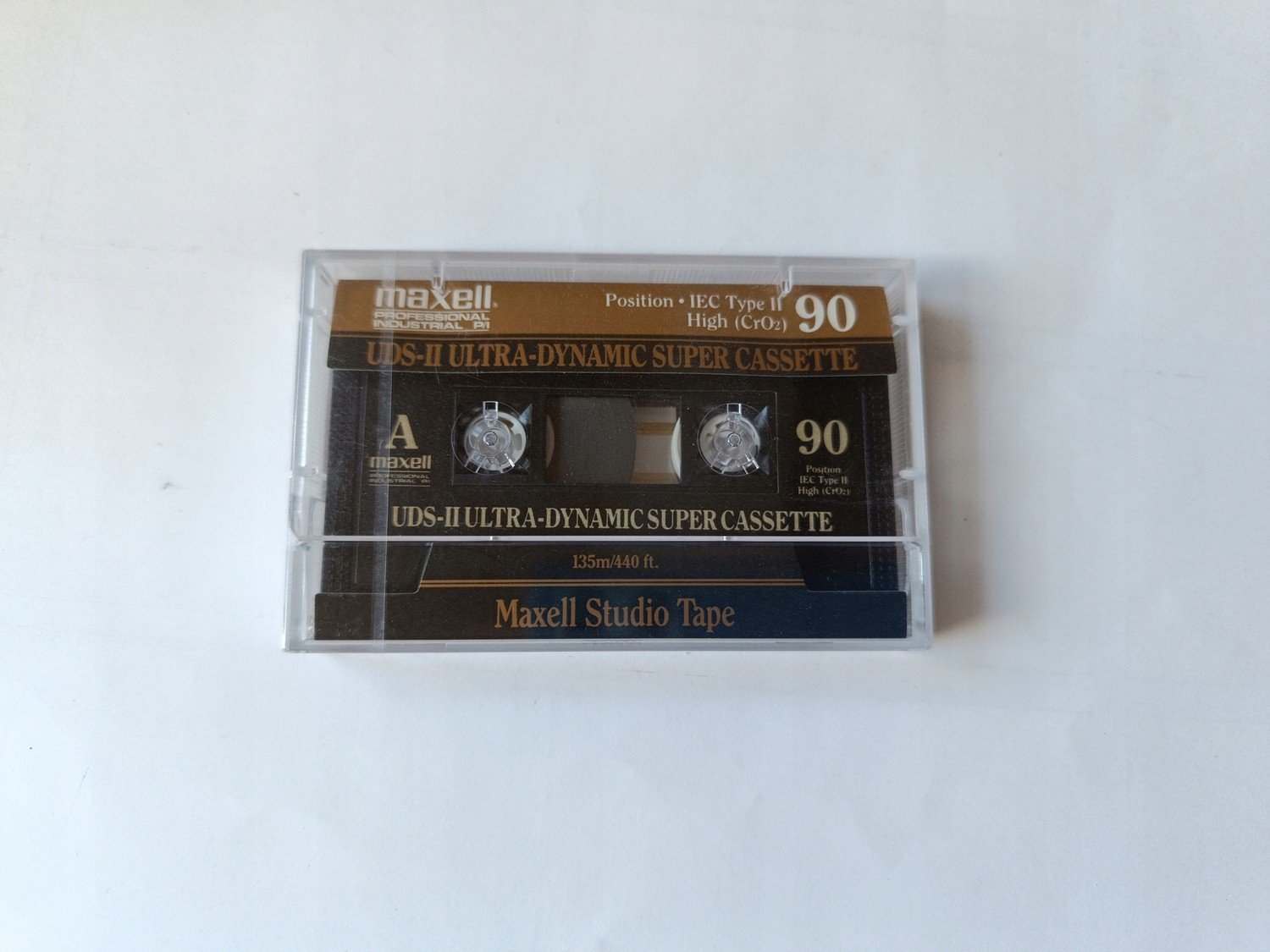 Maxell Uds-ii Studio Tape 90 1984r. Nová 1ks