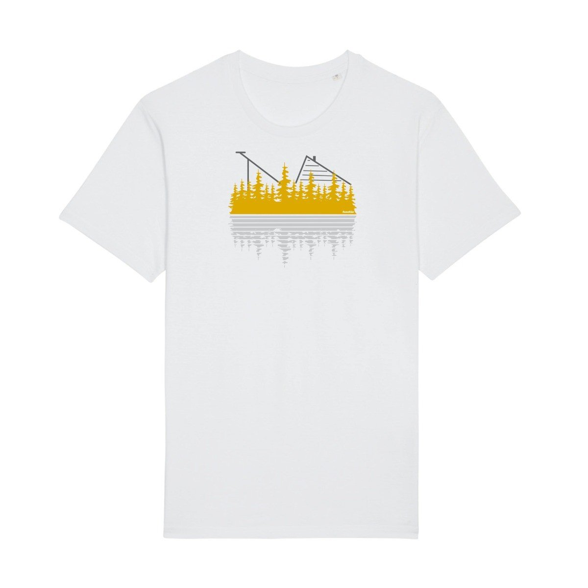 Tričko Na Štrbskom Plese bíle Fusakle