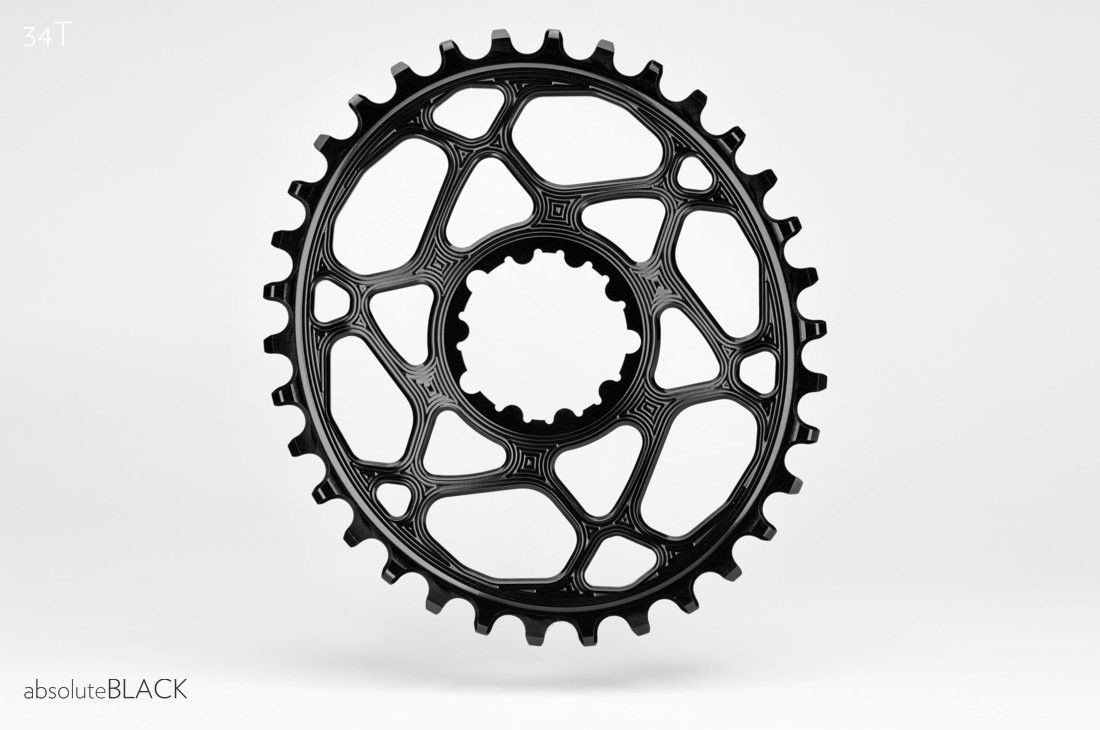 Převodník ABSOLUTEBLACK SRAM OVAL 34T