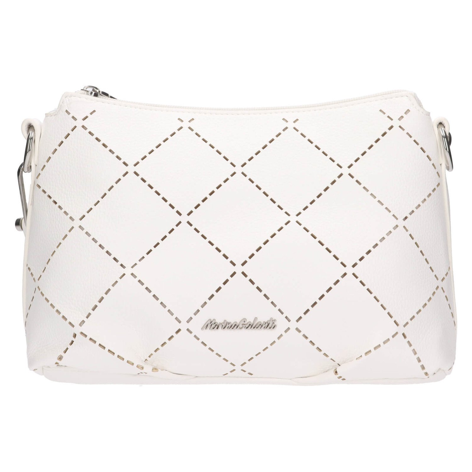 Dámská crossbody kabelka Marina Galanti Palesta - bílá