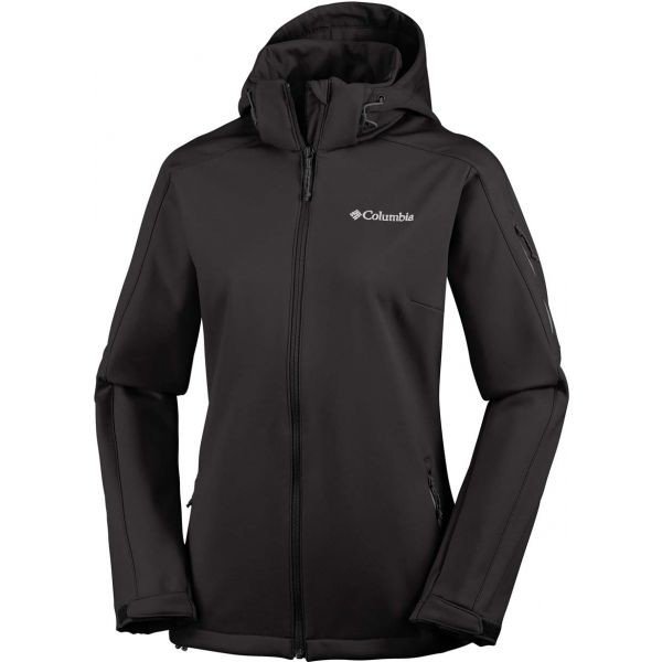 Columbia CASCADE RIDGE JACKET Dámská softshellová bunda, černá, velikost XS