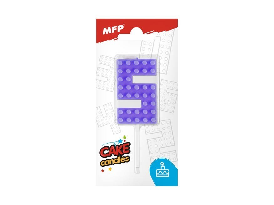 MFP 8800100 Dortová svíčka blok č. 5 fialová