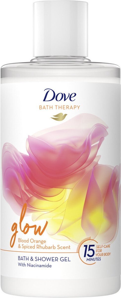 Dove Koupelový a sprchový gel Bath Therapy Glow (Bath and Shower Gel) 400 ml