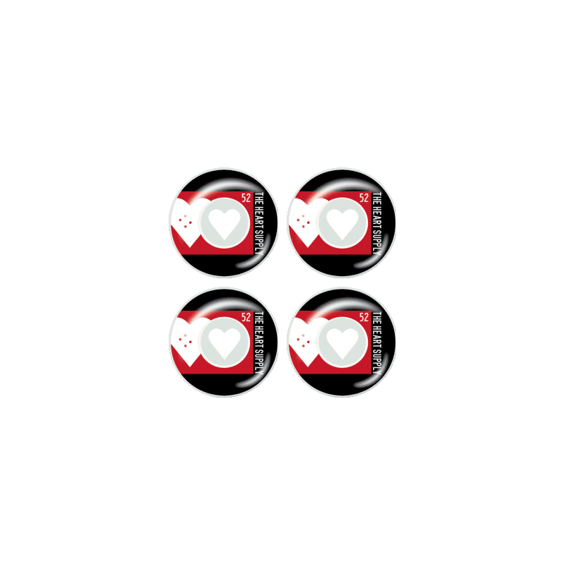 Kolečka HEART SUPPLY - Heart Supply Even 99A Skateboard Wheels 4-Pack (MULTI1029)