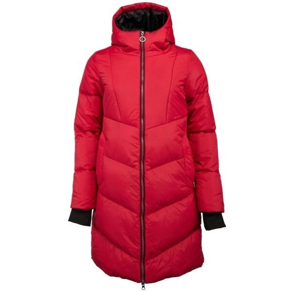 Willard ANEMONE Dámský prošívaný kabát, červená, velikost XXL