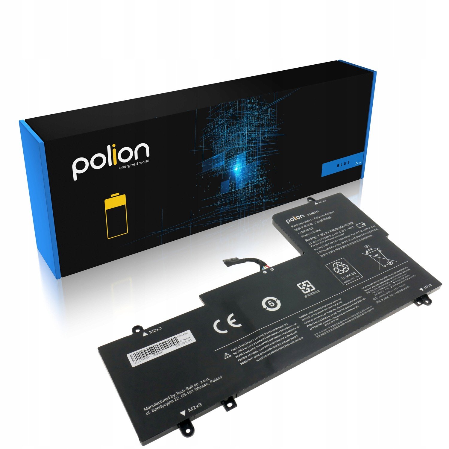 Baterie L15L4PC2 L15M4PC2 pro Lenovo Yoga 710