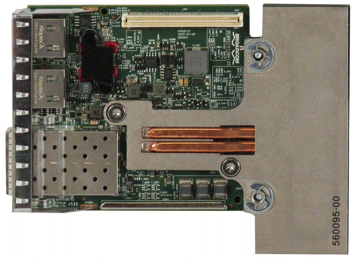 Dell 0NWMNX Broadcom BCM957412M 2x Sfp+ 4 porty