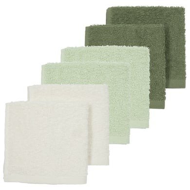 MEYCO Odříhnutí 6-pack Off white /Soft Green / Forest Green