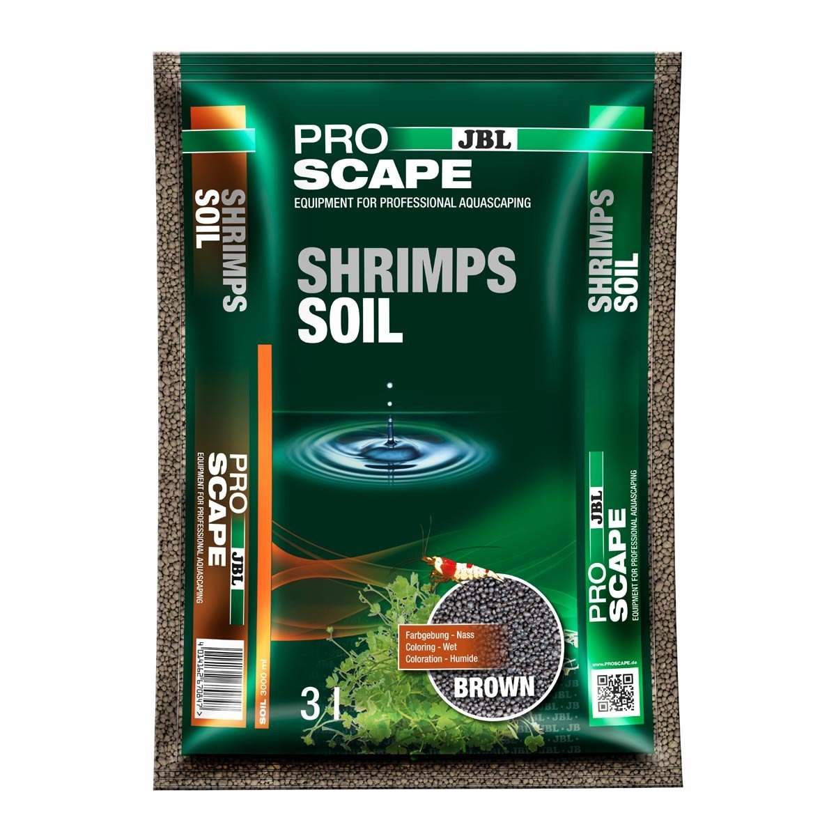 JBL substrát Proscape Shrimps Soil Brown 3 l