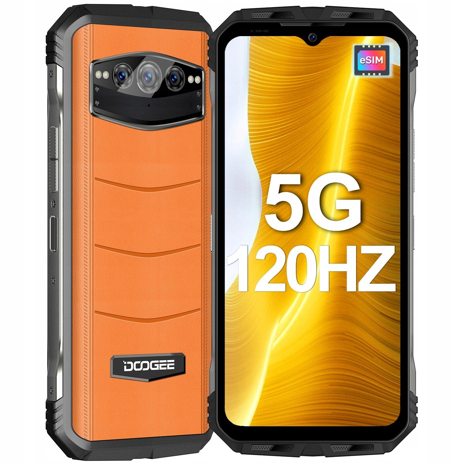 DooGee V30 Smartphone Pancerny 120Hz 66W 2TB Dual 5G