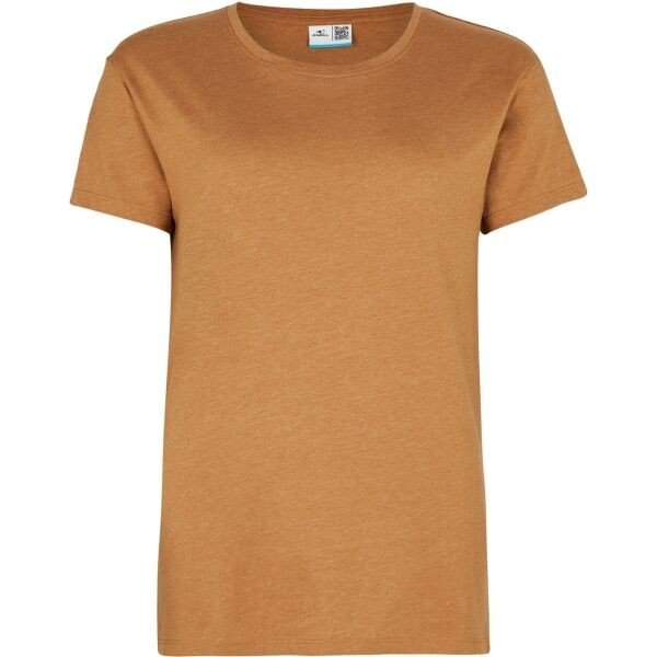 O'Neill ESSENTIALS T-SHIRT Dámské tričko, hnědá, velikost L