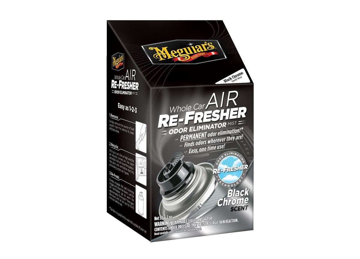 Meguiar's Air Re-Fresher Odor Eliminator - Black Chrome Scent 71 g