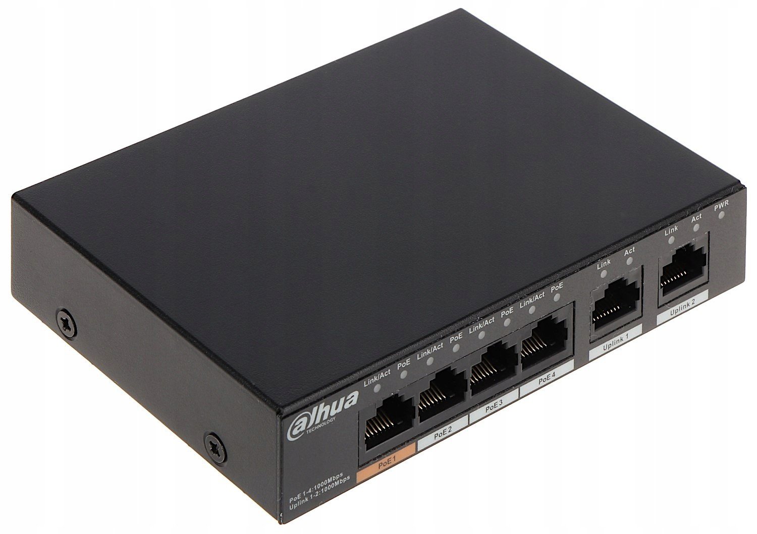 PoE switch PFS3006-4GT-60 6-PORT Dahua Gigabit