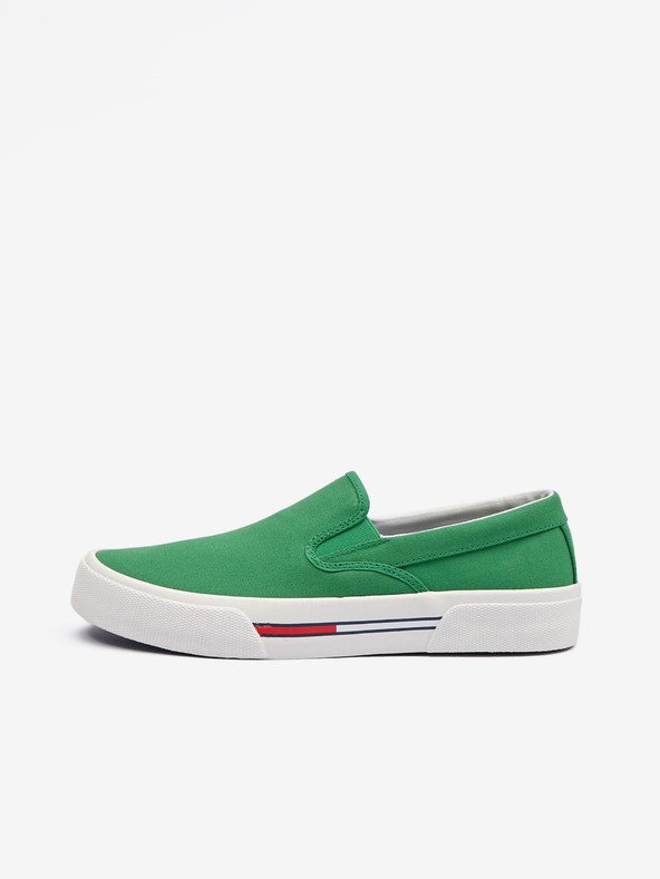 Tommy Jeans Slip On Zelená