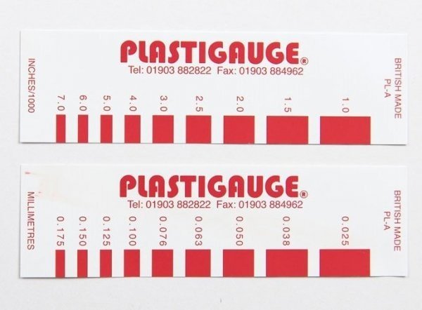 Plastigage Měření tolerance ložisek 0,025 - 0,175mm 4250158190627