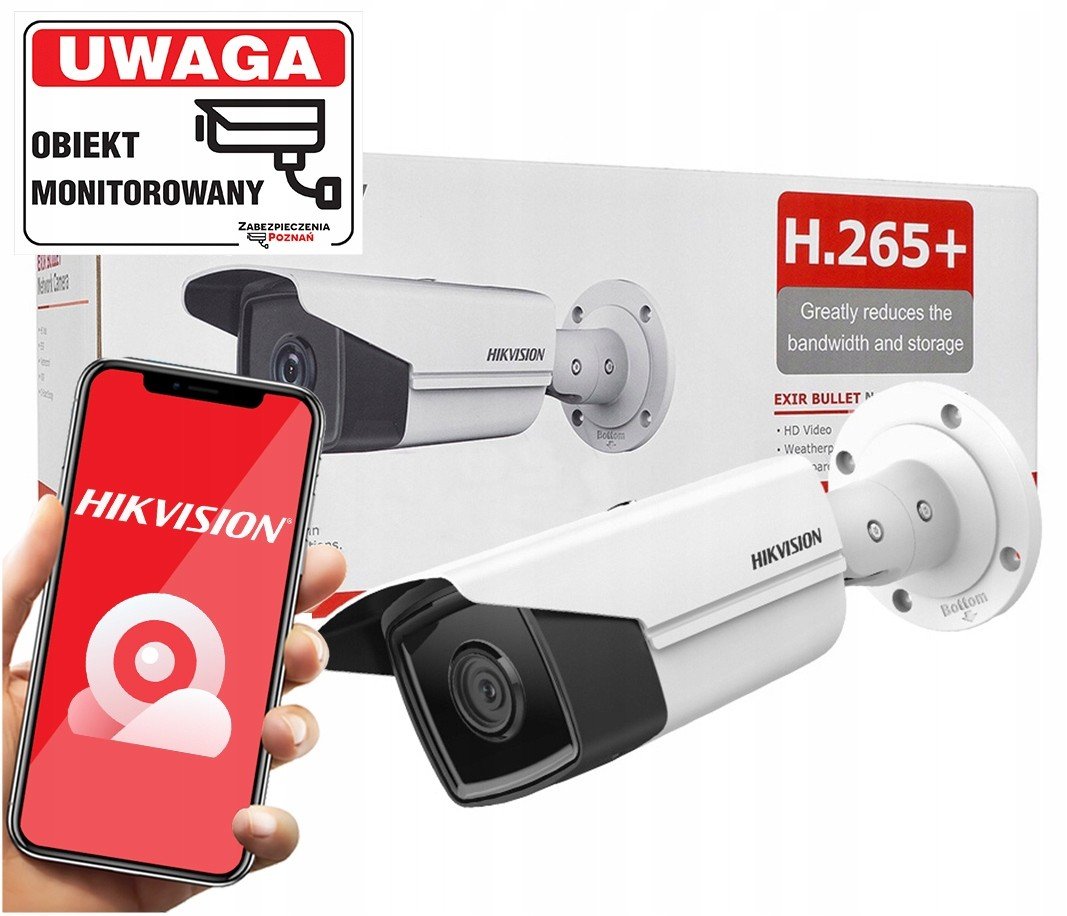 Výkonná Ip kamera Hikvision 4MPx AcuSense detekce