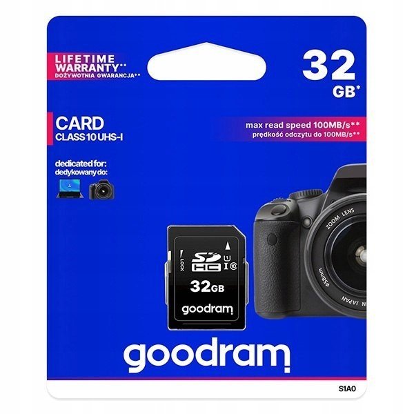 Goodram paměťová karta Secure Digital Card, 32GB, S