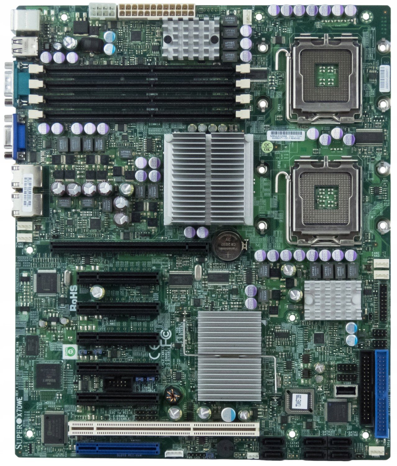 Supermicro X7DWE 2x p.771 DDR2 PCIe Pci-x