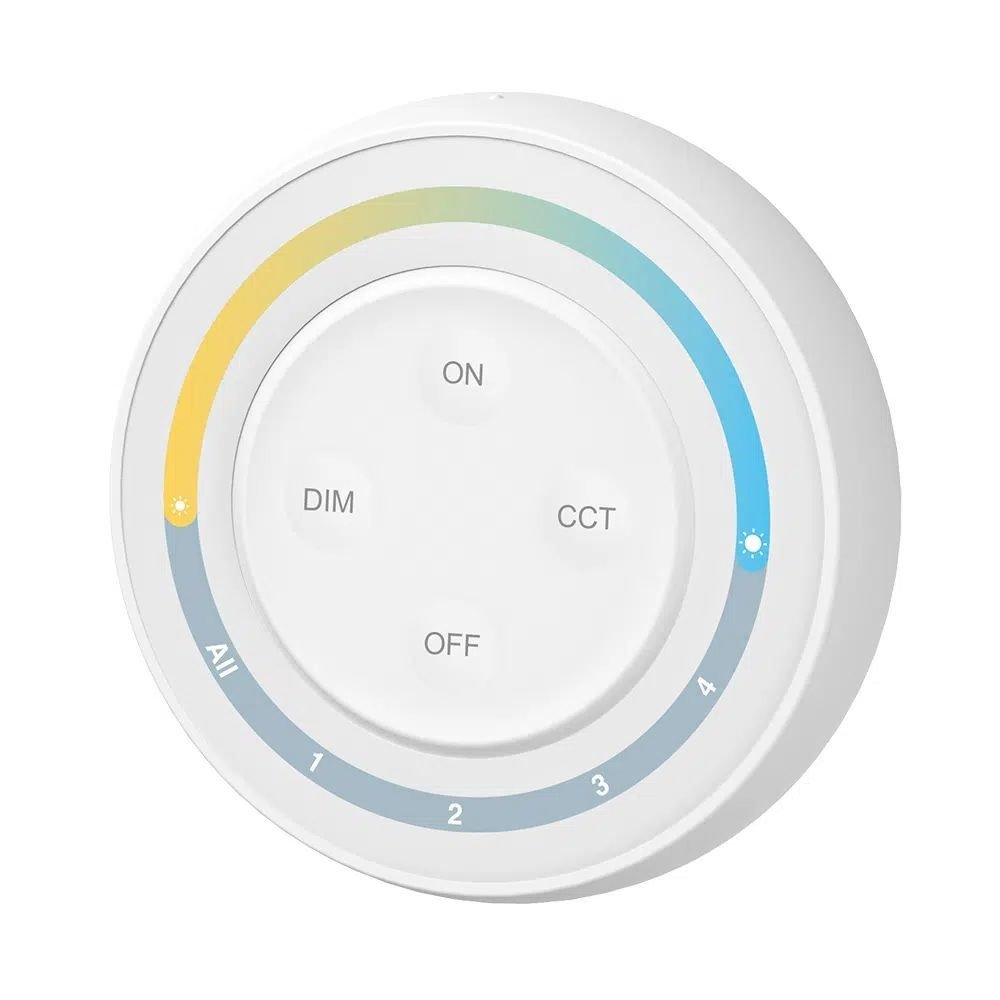 LED Solution Mi-Light RF Dálkový ovladač pro CCT LED pásky, 4-kanálový S1Wplus