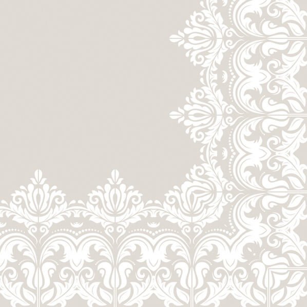 Maki Ubrousky 20ks 33x33 v bílo krémové barvě