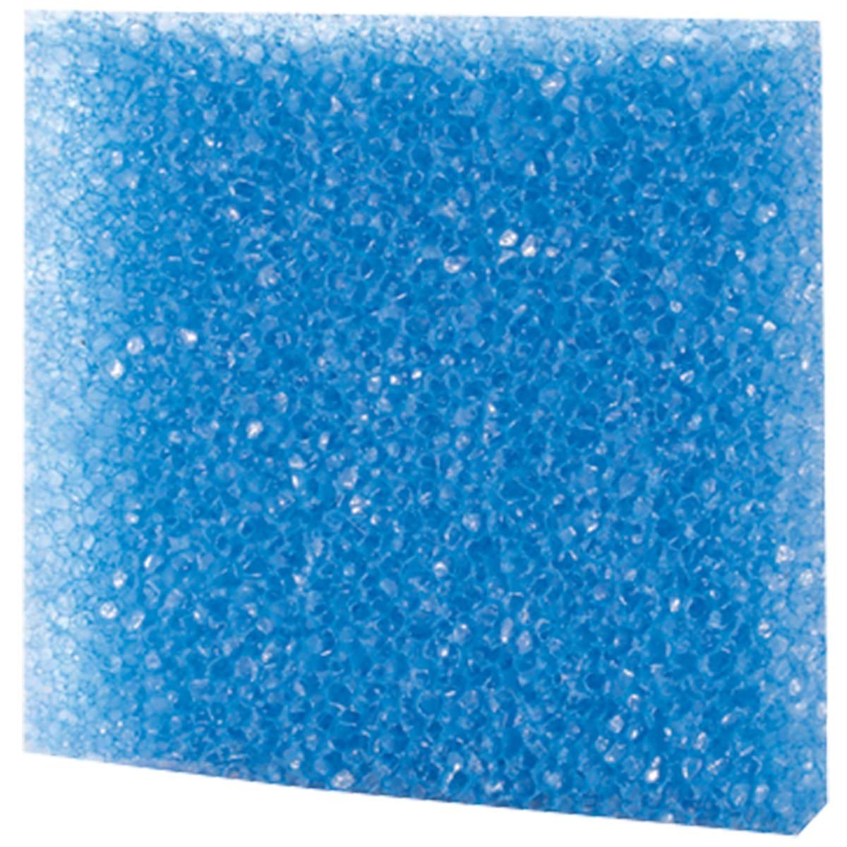 Hobby hrubá filtrační pěna, modrá 50x50x3cm