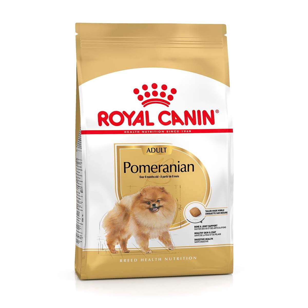 ROYAL CANIN POMERANIAN ADULT granule pro dospělé pomeraniany (> 8 měsíců) 1,5 kg