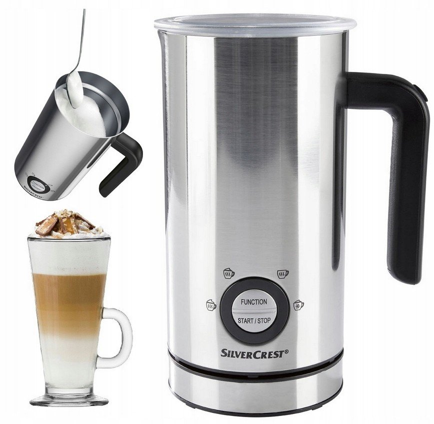 Napěňovač mléka 4 druhy pěny Střední Piana