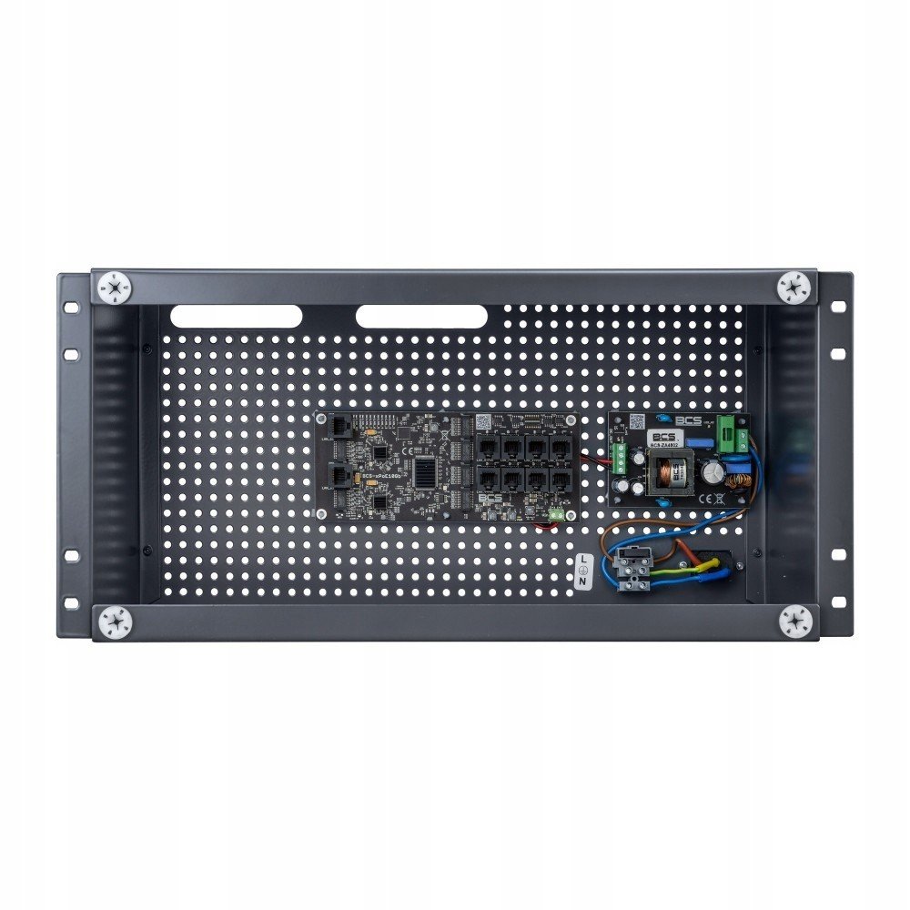 switch PoE BCS-IP8Gb/RACK5U 8 portů