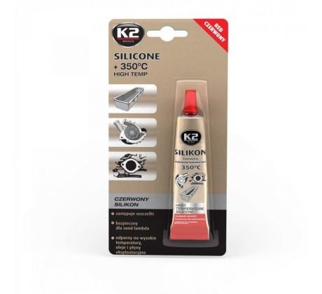 K2 SILIKON RED Silikon, červený 21g