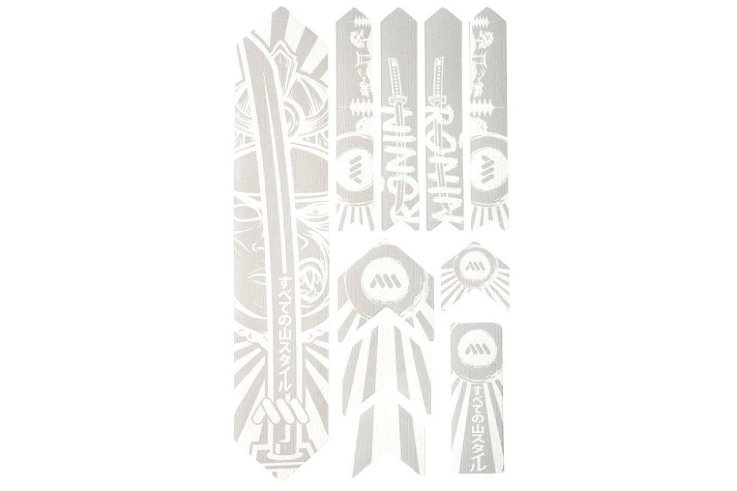 Ochranné nálepky AMS Frame polep EXTRA Ronin/White