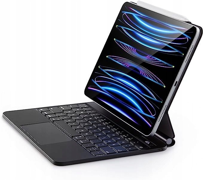 Qwertz klávesnice a magnetické pouzdro pro iPad