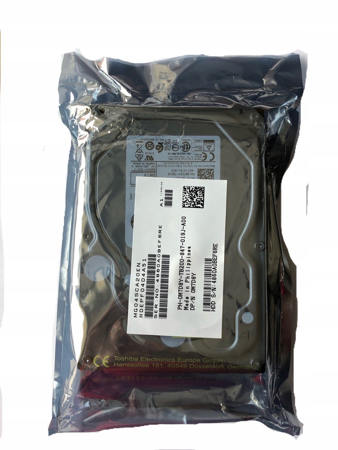 Nový Dell 400-ATJX 2TB 12G 7.2K 3.5 Sas Nl Gw