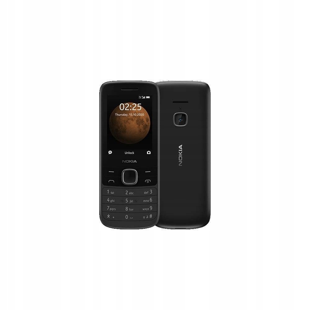 Telefon Nokia 225 4G Dual Sim Černý
